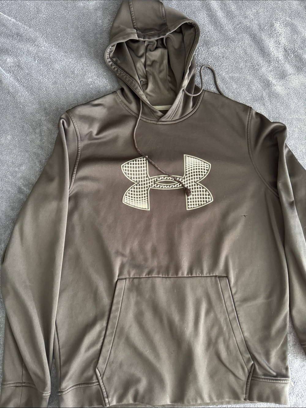 Under Armour Men's Crewneck Hoodie in Black